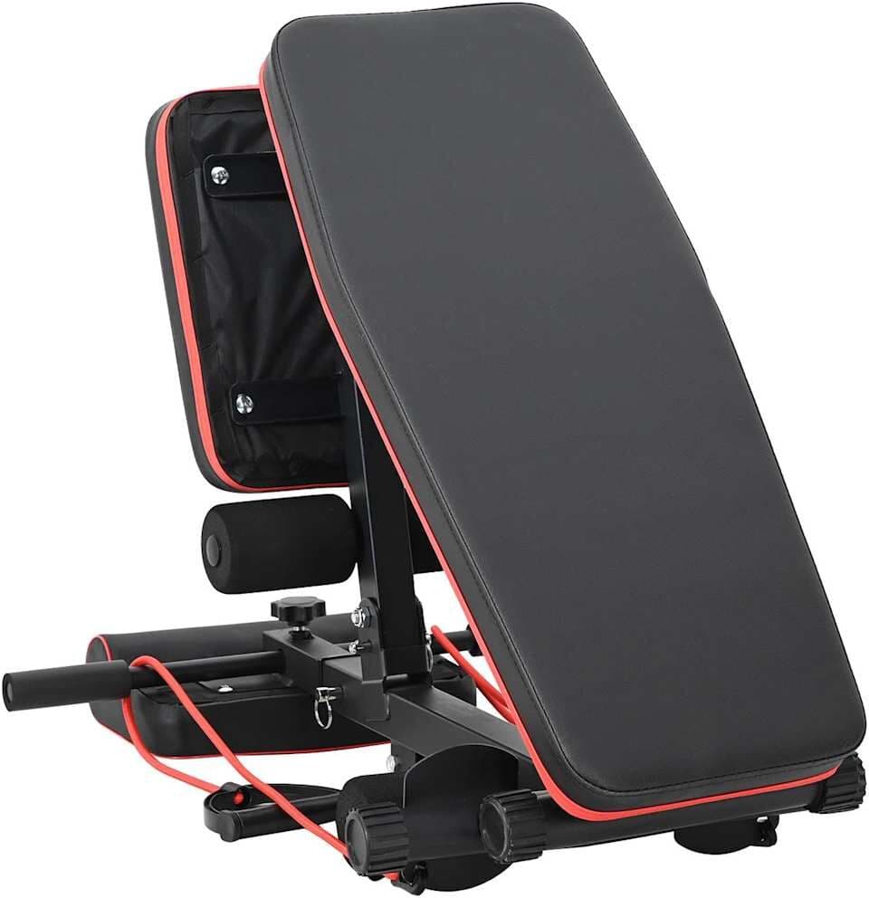 vidaXL Banc de musculation Noir 131 x 41 x 100 cm