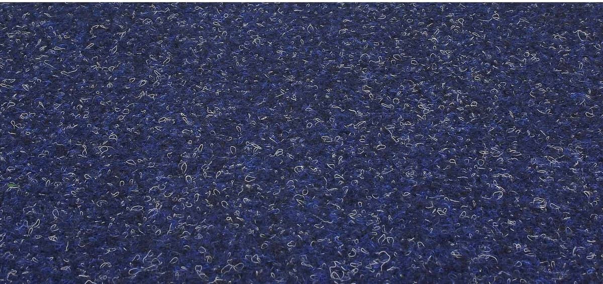 Nadelvliesteppich "TURBO, Made in Belgium", blau, B:200cm H:5mm L:1.150cm, Nadelfilz, PRIMAFLOR-IDEEN IN TEXTIL, Teppiche, Nadelvliesteppich, robust und strapazierfähig, fussbodenheizungsgeeignet, Kurzflor Teppich blau B : 200cm 1 Stk., 5mm, 23 qm qm, L: 