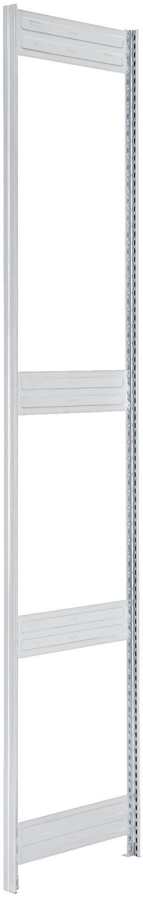 Bito Fachbodenregal-Stützrahmen-Set PA-Niet H1850xT324 mm, unmontiert verzinkt (C1200-0001)