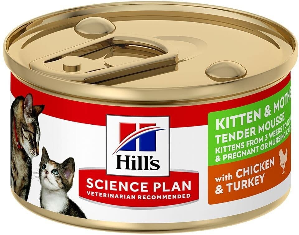 Hill's Science Plan Feline & Kitten Tender Mousse 85 G