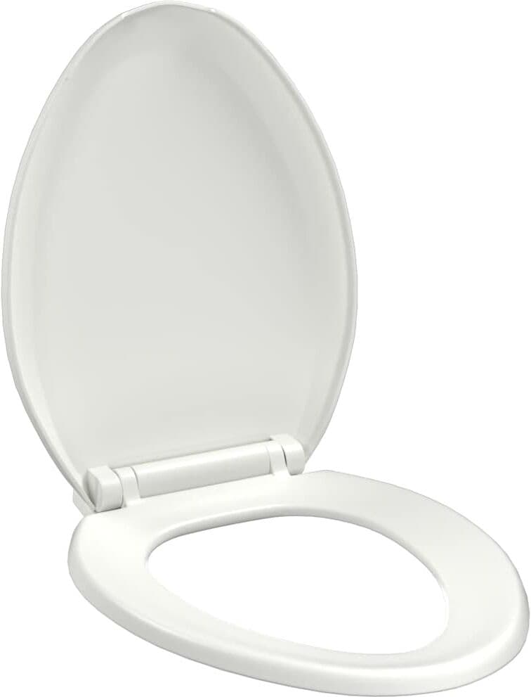 vidaXL Abattant WC à fermeture en douceur Libération rapide Blanc