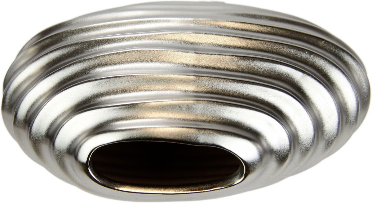 I.GE.A. "Keramik-Vase" 2er Set Kleine Vase Weiss Modern Keramik Tisch Küche Büro Pampasgras silberfarben B/H/T: 16cm x 12cm