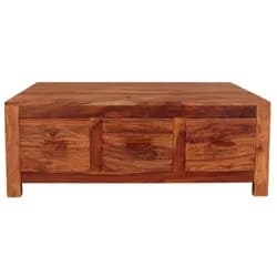Couchtisch Kali 110x40x60 aus indischem Sheesham-Massivholz