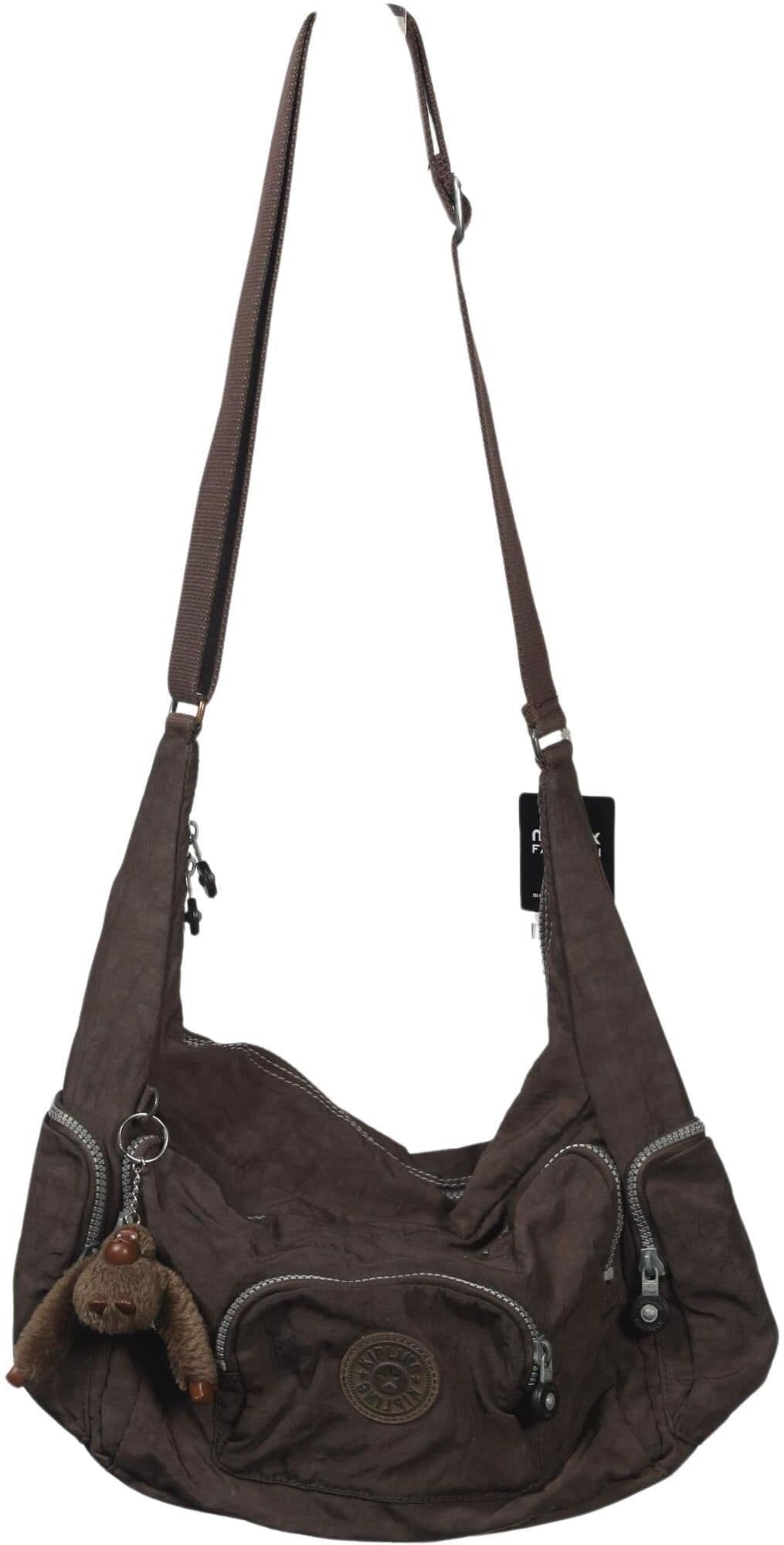 Kipling Damen Handtasche gross, Braun, kein / Etikett - Second Hand