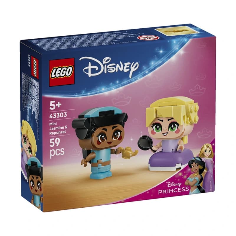 Lego Disney Mini Jasmine & Rapunzel για 5+ ετών Ετών 59τμχ 43303