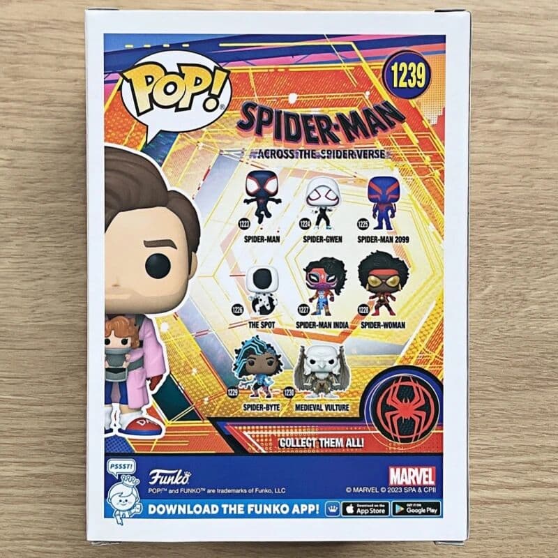 Funko Pop! Original Spider-Man Across the Spider-Verse Peter B. Parker & Mayday #1239 Figure Superhero Collectible Model Gift
