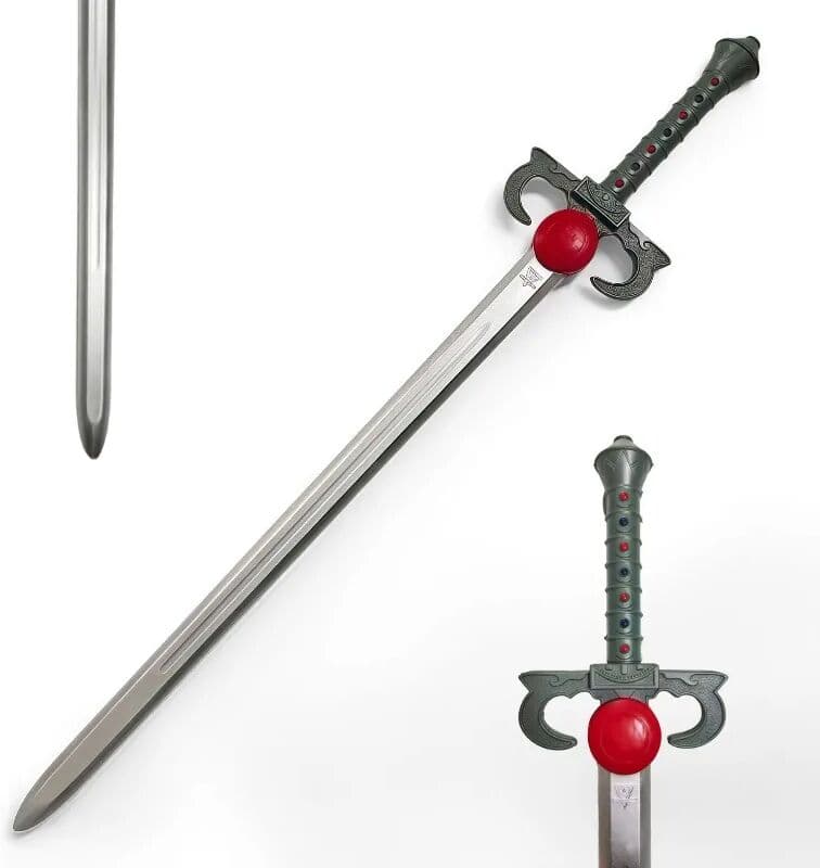NONE 106cm/41.73in Mysterious Sword Practice Display Model Props PU Katanas Cosplay Party Supplies Game Peripherals Collectible Gifts