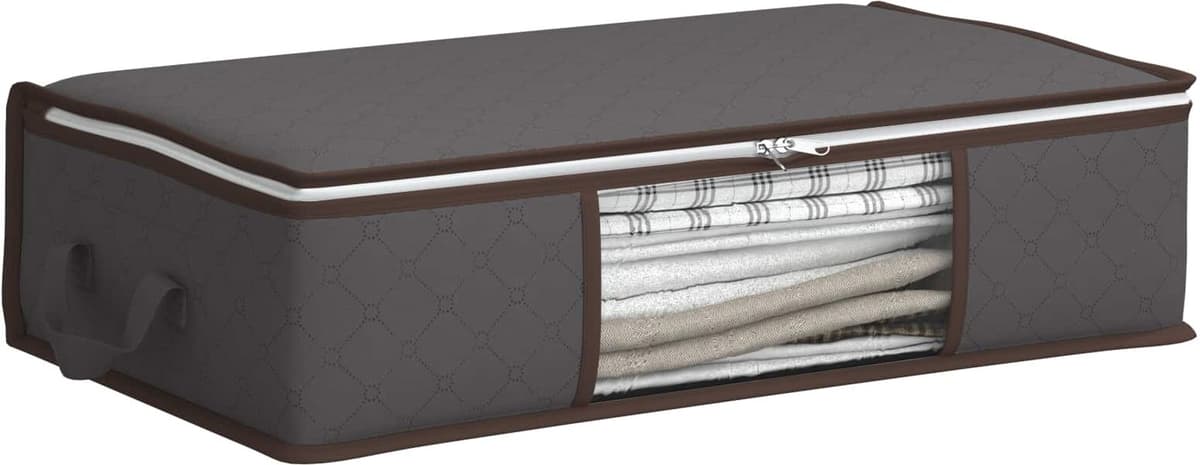 vidaXL Boîte de rangement avec fenêtre latérale transparente