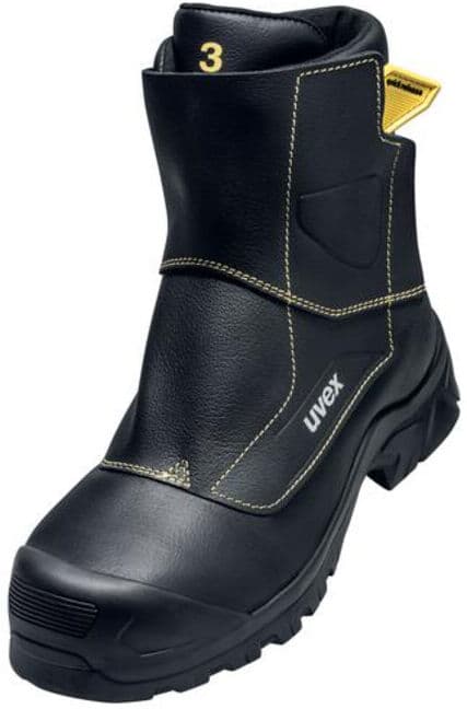 uvex Bottes 3 foundry S3 noires largeur 10 taille 42 (6573142)