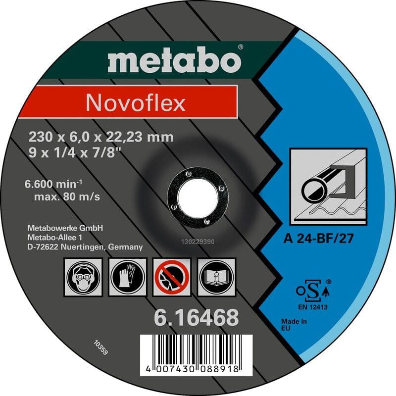 METABO 616468000 Snijschijf, haakse slijper