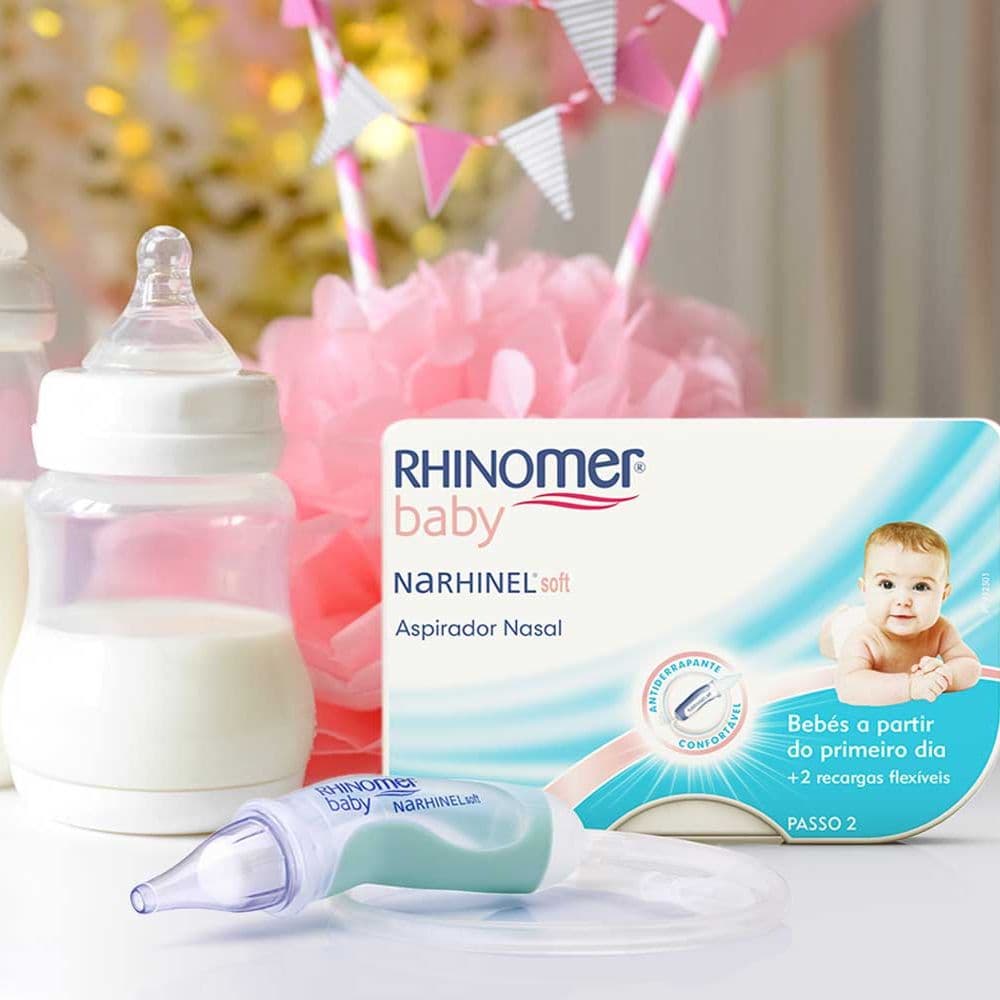 Rhinomer Baby Narhinel Soft Nasal Aspirator 10&nbsp;un. Ricarica