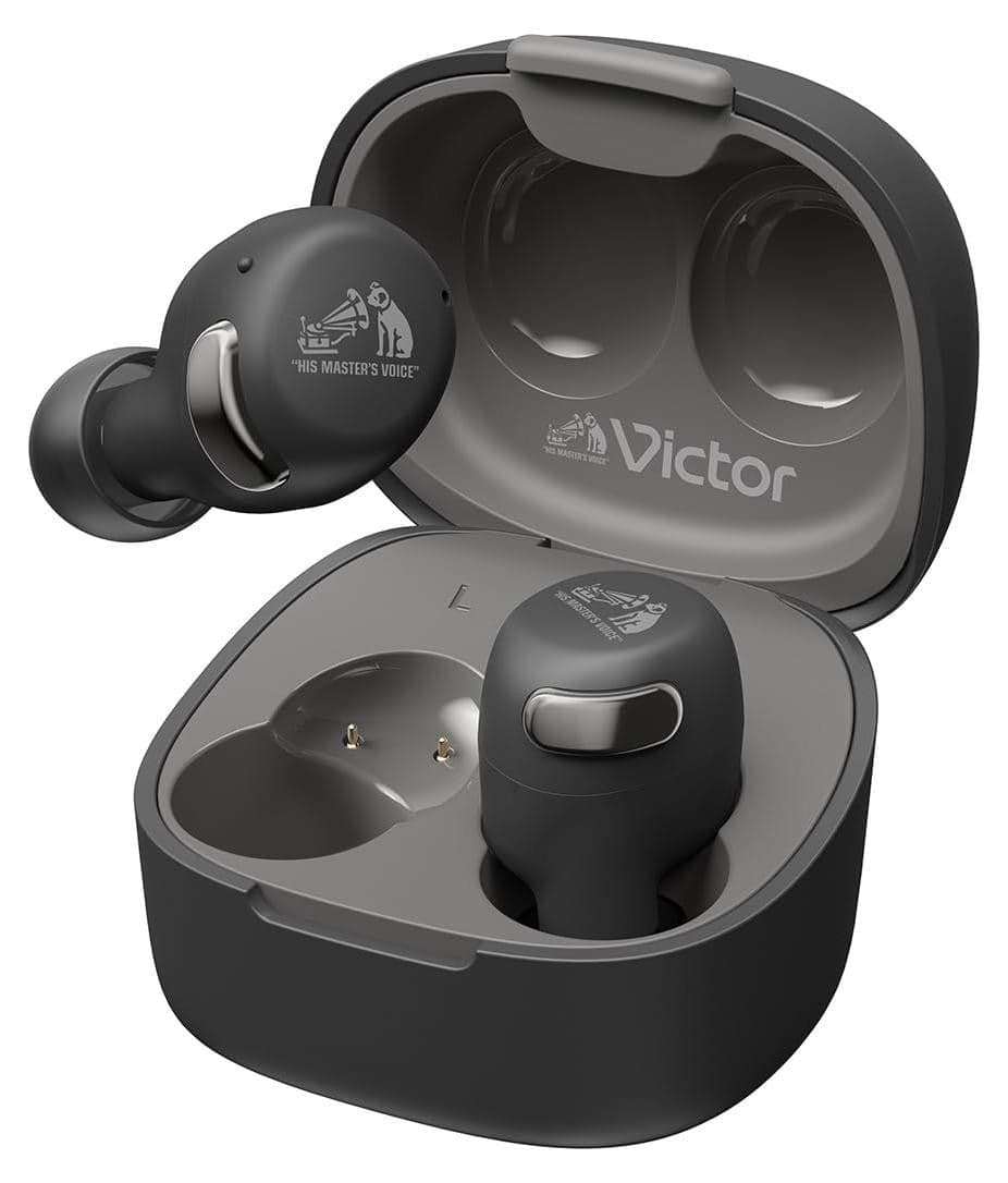 JVC HA-A30T2-BU oortelefoon antracietkleur