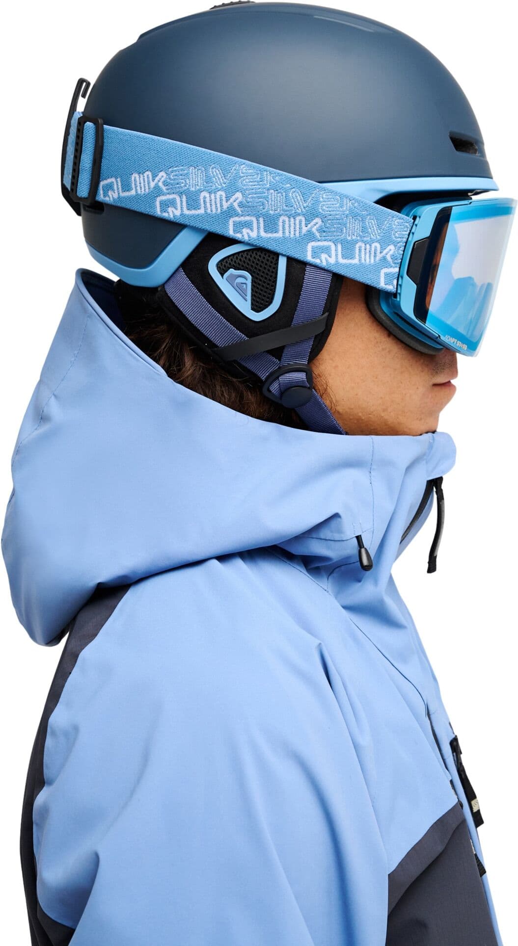 Quiksilver Casco de esquí y snow de hombre summit mips .  (L) Azul