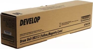Develop DR-313C Γνήσιο Drum Laser Εκτυπωτή Κίτρινο/Κυανό/Ματζέντα High Capacity 75000 Σελίδων A7U41TH A7U41TH