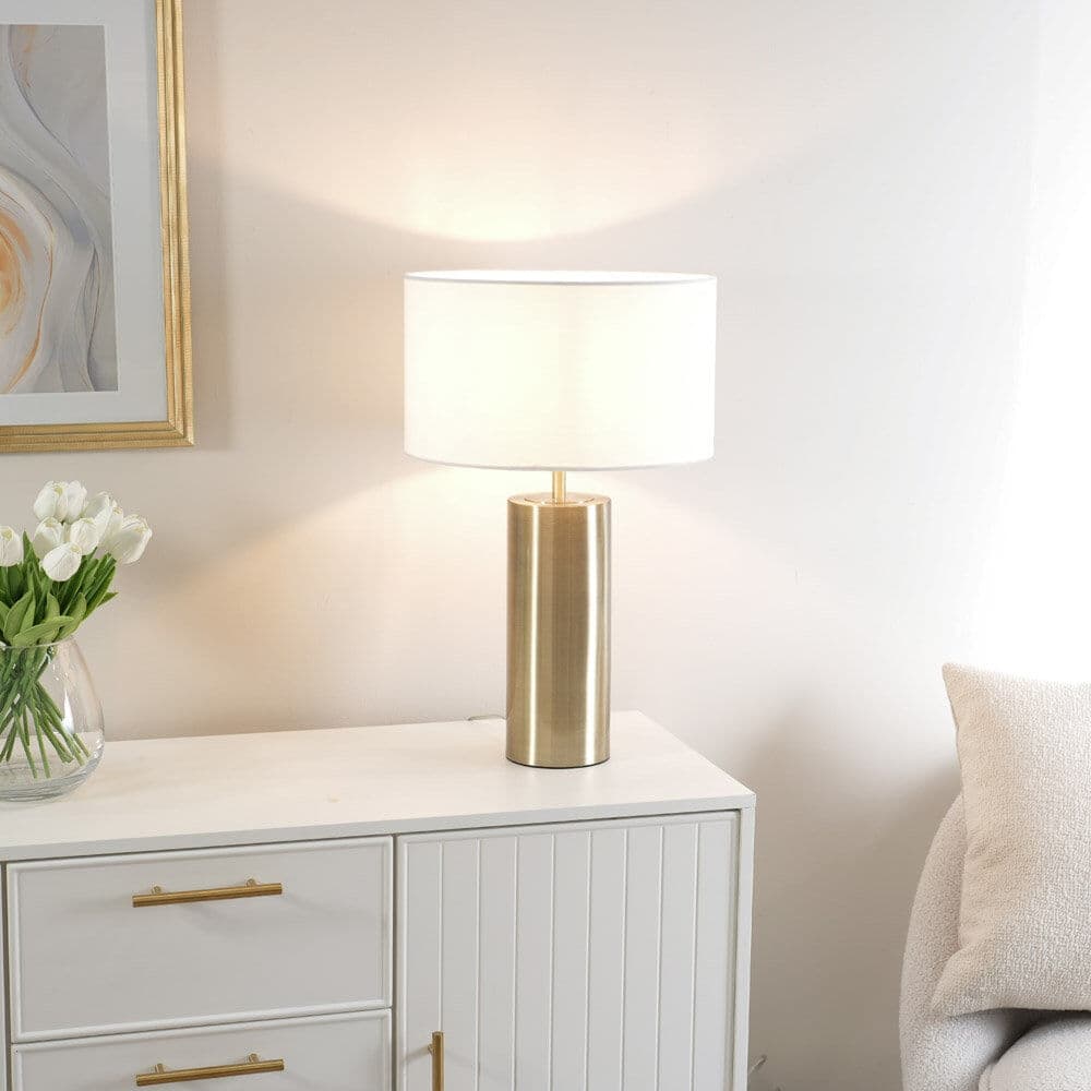 Fairmont Park Standard Gold/Black 46cm H X 22.5cm W X 52.5cm D