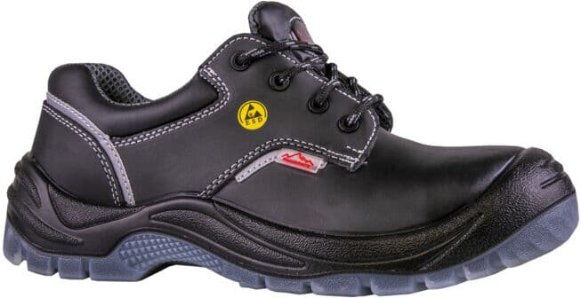 Hase Coruna Esd S3 Chaussure de sécurité basse ESD en cuir de vachette Taille 37 (265000-37)