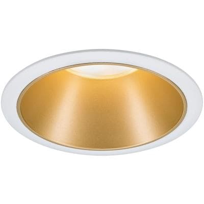 PAULMANN LED Einbauleuchte "Cole", gold (weiß, goldfarben), 1, Ø 8,8cm, 1 Stk., Leuchten, GU10, LED Einbaustrahler LED Deckeneinbaustrahler