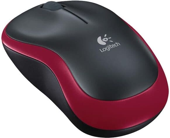 M185 Wireless Mouse, Red