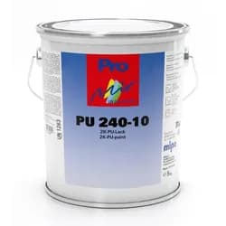 MIPA 2K PU-Acryllack PU240-10 matt, RAL7009 - grüngrau, 5kg