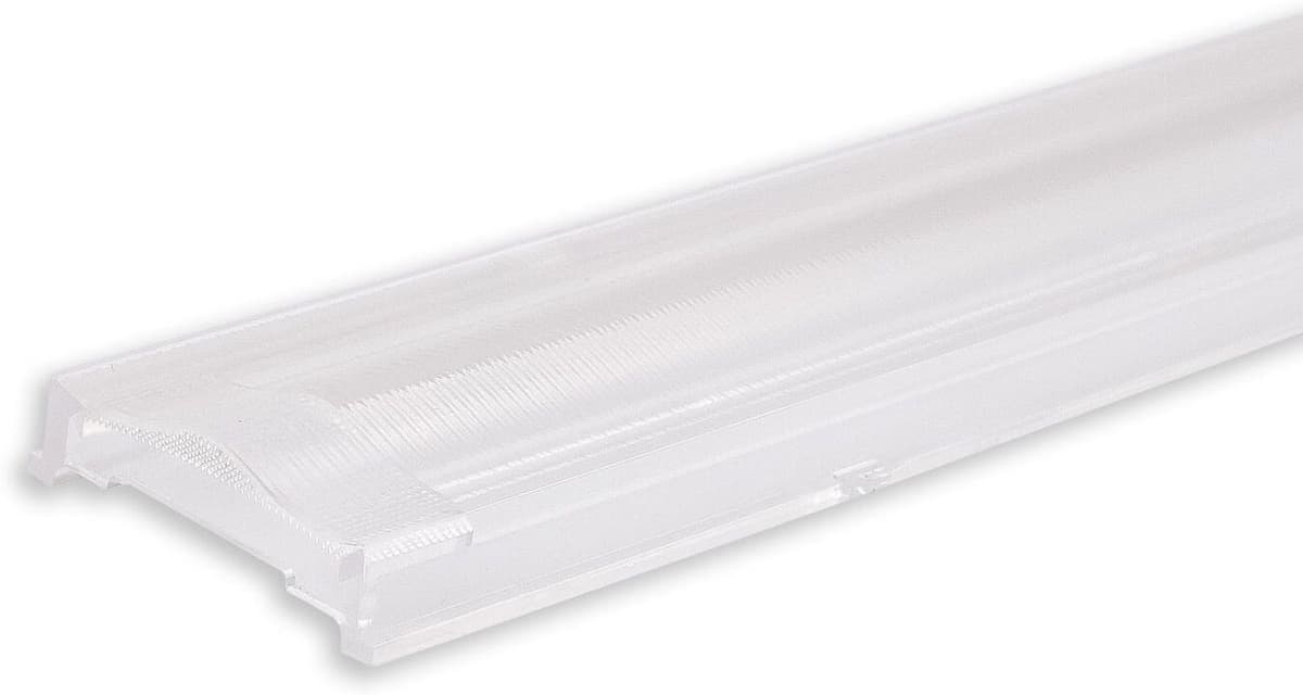 Isoled Linsen-Einschubcover C66, Abstrahlwinkel 2x25° Doppelt-Asymmetrisch, 1176mm, Für Lamp30