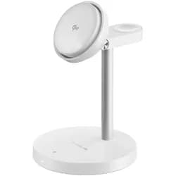 EcoFlow RAPID Mag Qi2 Wireless Charging Stand (3-in-1) - pearl-white