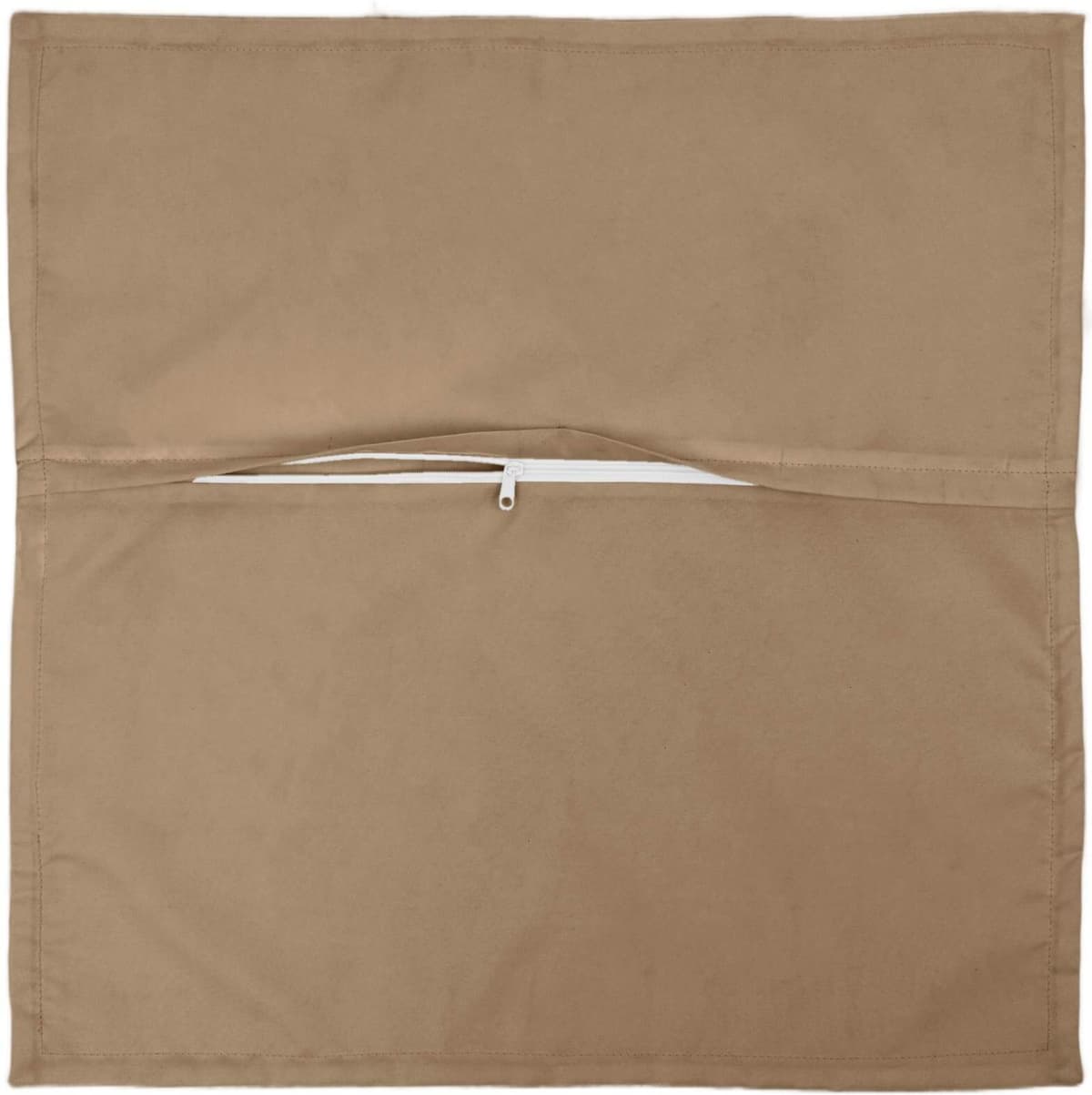 vidaXL Coussin avec oreiller HOUTEN 2 pc Taupe Polyester