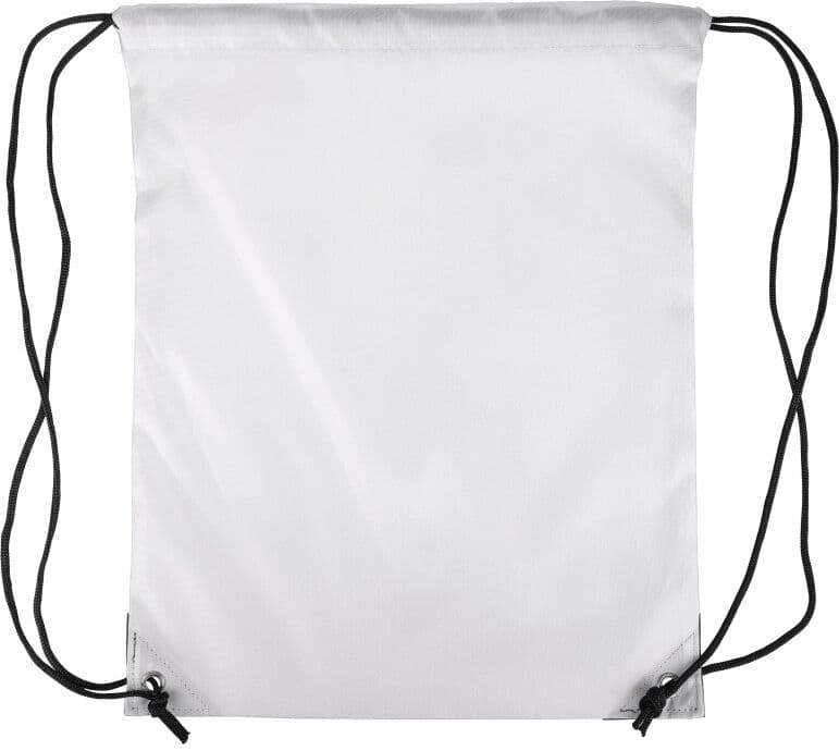 Sac à dos en polyester recyclé Steffi blanc