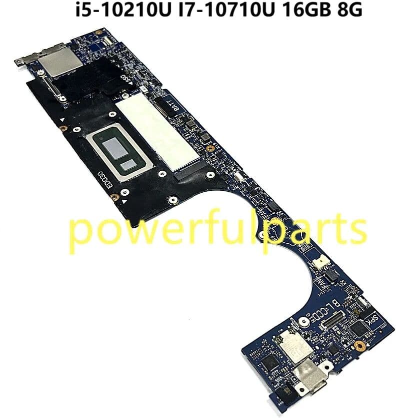 Dwjc For Dell XPS 13 7390 Laptop Motherboard 068V0G 072VG6 0XVGGW 0F3VKC 07G1Y1 EDP35 LA-H931P I5 I7 CPU 8G 16G RAM Working GOOD