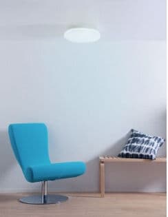 Airam Gaia Slim Round -Plafond, 22w, 2700-6500k, Vit, 40 Cm
