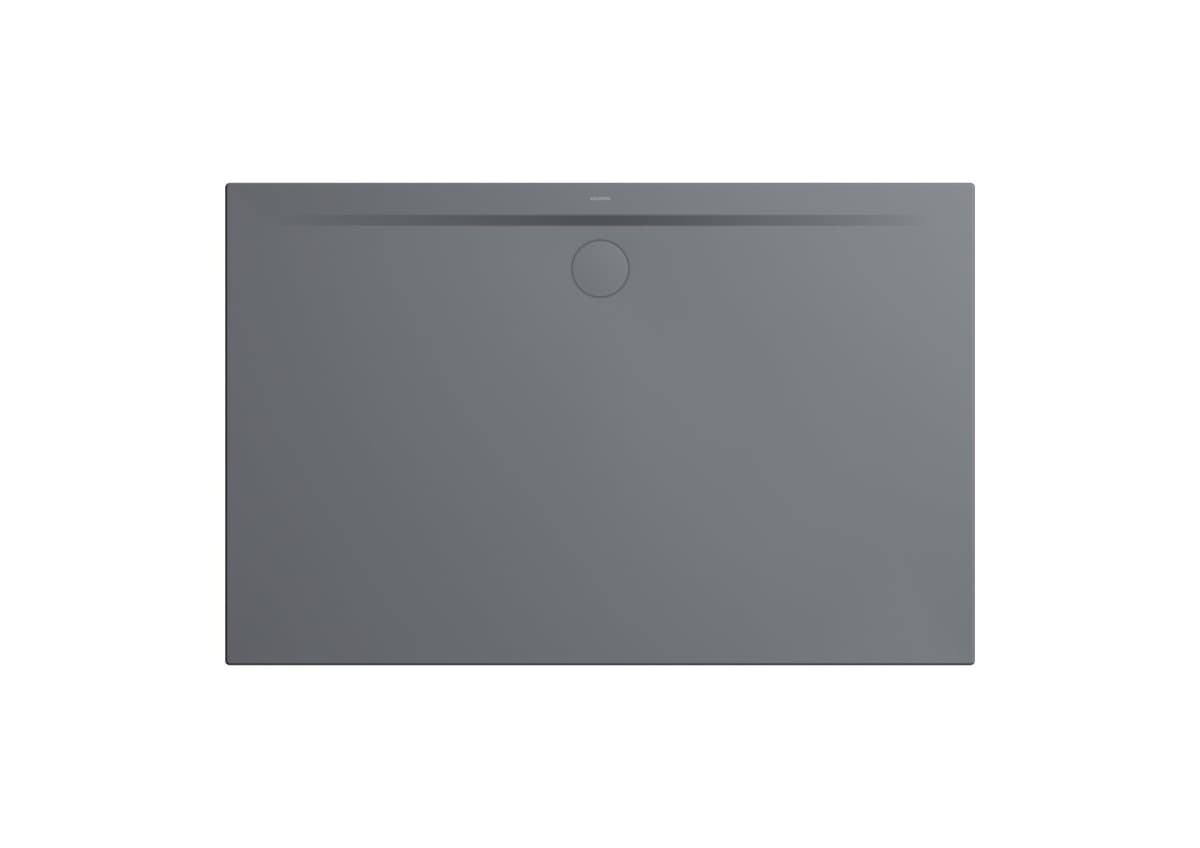 Kaldewei Duschwanne SUPERPLAN ZERO 1566-1, 800x1300x20 mm, cool grey 70, Secure Plus, 356600012665 356600012665