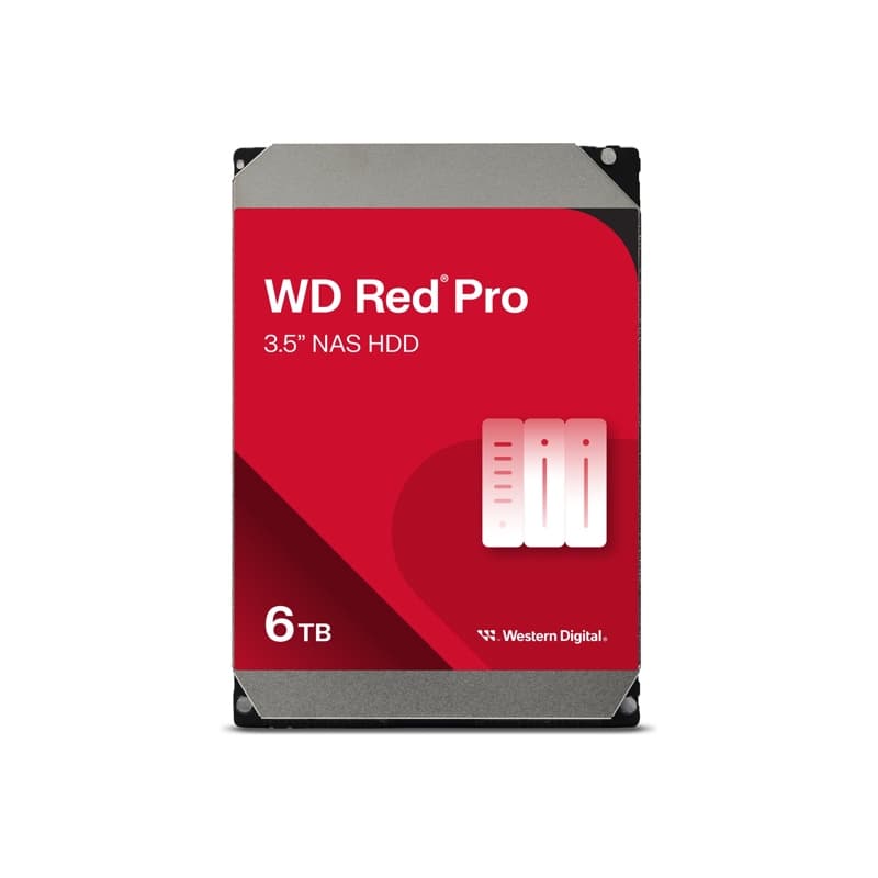 Western Digital Red Pro NAS 6TB 3.5" SATA III 256MB Cache WD6005FFBX