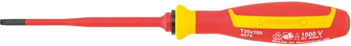 Stahlwille TX-VDE-Schraubendreher T20 L.100mm (46763020)