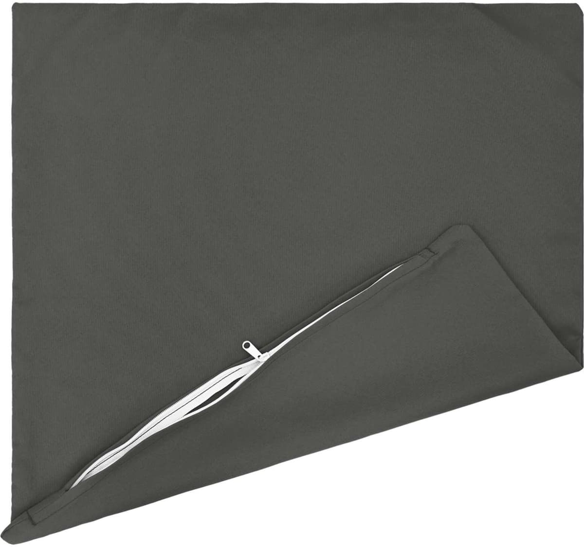 vidaXL Housse de coussin 2 pcs HEERLEN Anthracite 45 x 45 cm Polyester