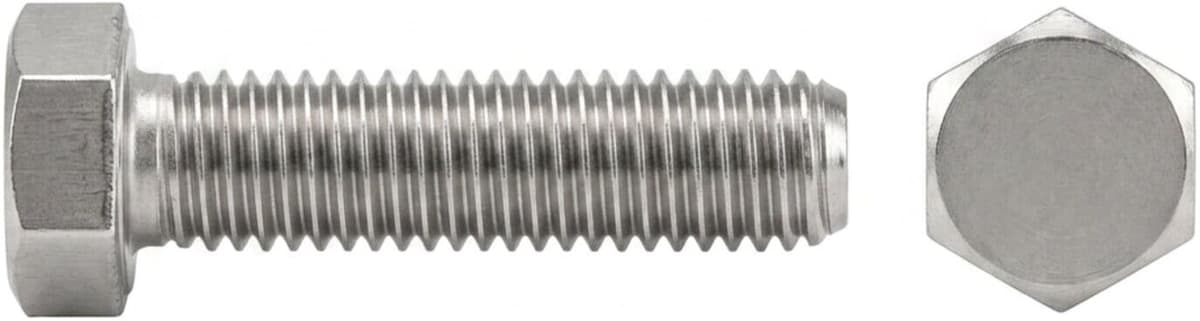 DIN 933/ISO 4017 Sechskantschraube VG M27x120 Stahl 10.9 galvanisch verzinkt ; Industrial Quality Supplies (009331100270120)