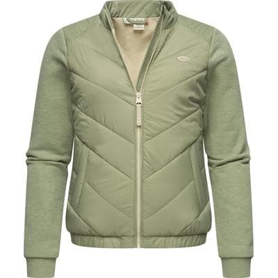 Outdoorjacke RAGWEAR "Zabava", Damen, Gr. L (40), grün (helloliv), Obermaterial: 100% Polyester. Obermaterial Ärmel: 70% Baumwolle, 30% Polyester. Futter: 100% Polyester. Wattierung: 100% Polyester, gerade hüftbedeckend, Ärmel ohne Ärmelschlitz...