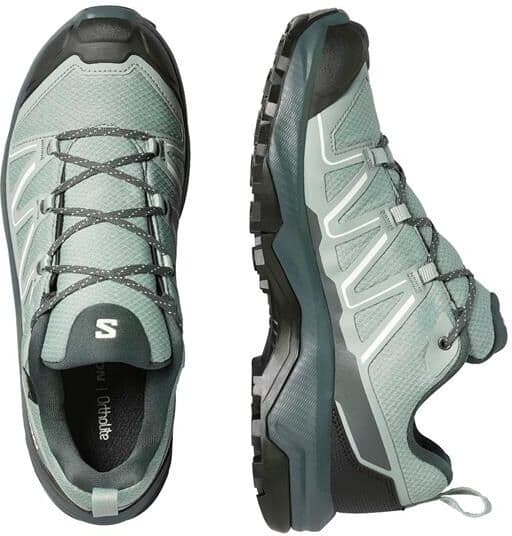 Salomon Exeo 2 GTX Womens, Green Milieu / Urban Chic 41