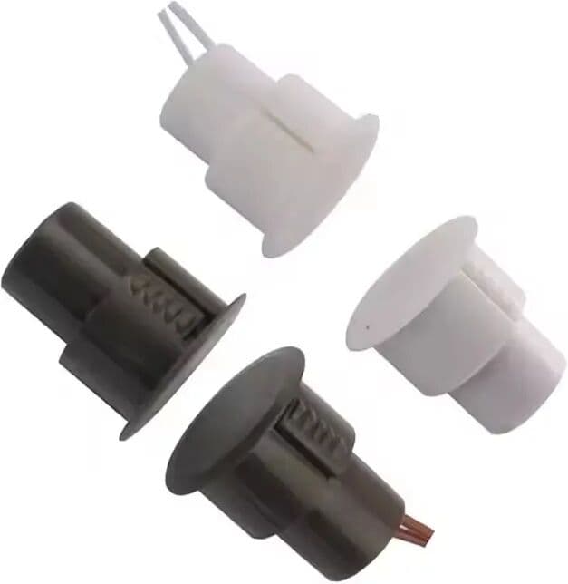 FENGLIANSECURITY 10pcs NC & NO Wired Round Door Magnetic Contact Safety Sensor Magnetic Switch