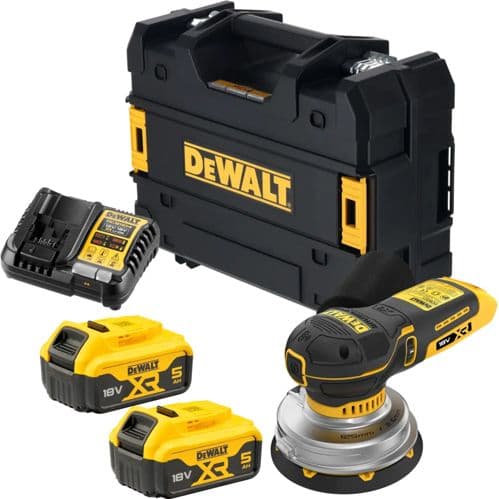 DeWalt DCW211P2-QW Akku-Exzenterschleife 125mm