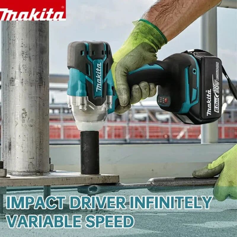 Makita DTW285 Brushless Impact Wrench 300N.M Cordless Electric High Torque Rechargeable Tool Compatible with 18V Battery