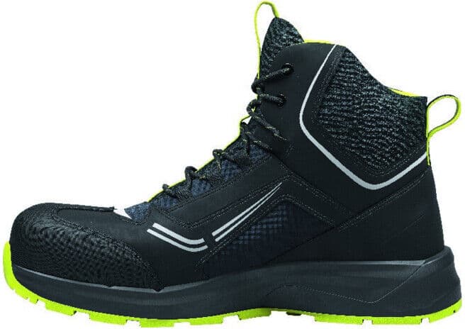 SOLID GEAR Stiefel SG ADAPT MID Noir/Lime, S3L ESD T37 ; Hultafors (SG8020237)