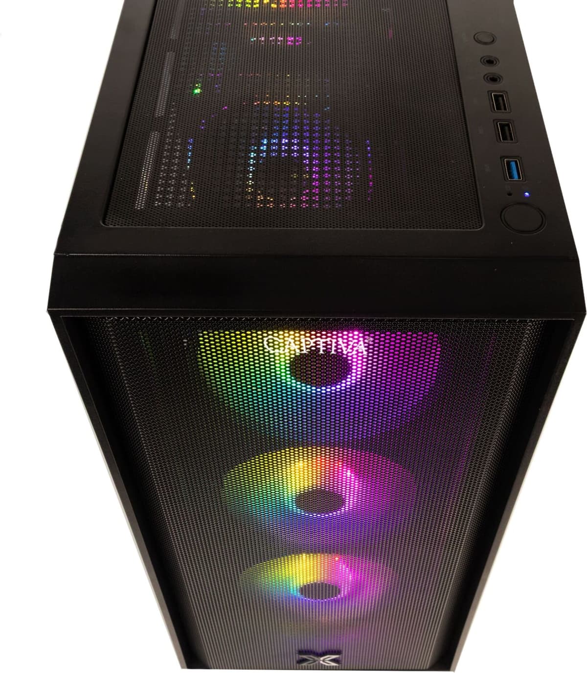 CAPTIVA Gaming-PC "Entry Gaming R10-0393", bunt (schwarz), Microsoft Windows 11 Home (64 Bit), GeForce RTX™ 5060 Ti, 32 GB RAM 1.000 GB SSD, Desktop-PCs, Gaming-PC