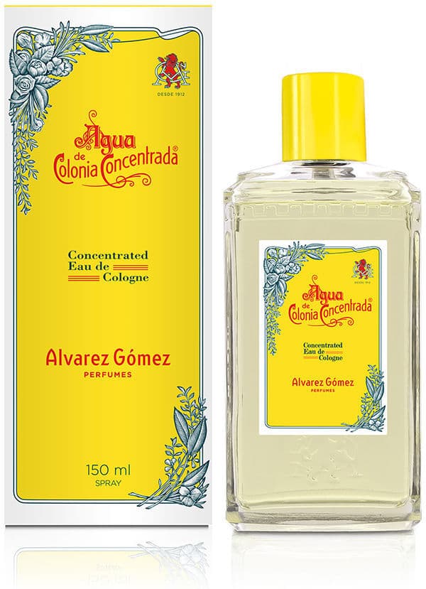 Alvarez Gomez Agua De Colonia Concentrada eau de cologne vaporizador 150 ml