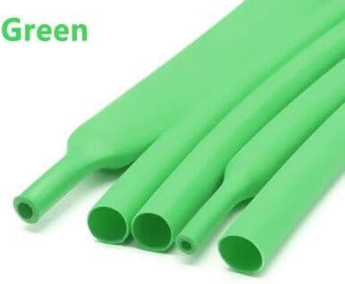 Uplifted Finds 3 1 Heat Shrink Tube High Performance Polyolefin Thermal Cable Sleeve & Insulated Wire Protector green 100m 7.9mm