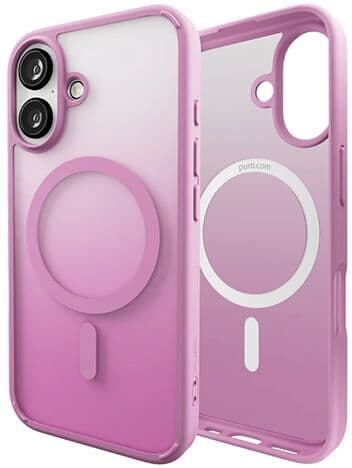 Puro Capa  Gradient em TPU para iPhone 17e / 16e - Rosa