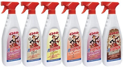 RubinoChem Deodorante Ressenza Olè Fragranze Classiche 750ml x 12 pezzi - Verde