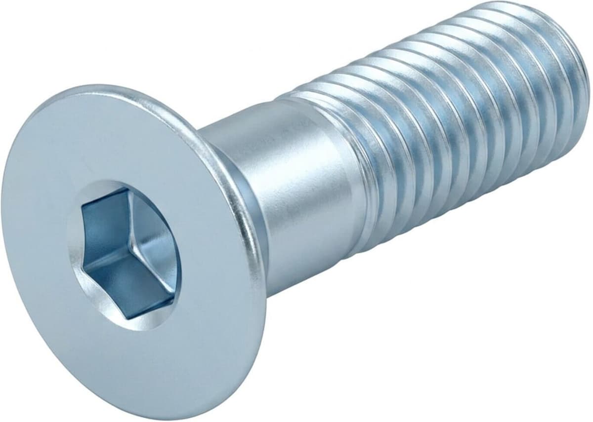 DIN 7991/ISO 10642 Senkschraube 10.9 Stahl M 10 x 30 galvanisch verzinkt A2F getempert Innensechskant ; Industrial Quality Supplies (106421100100030)
