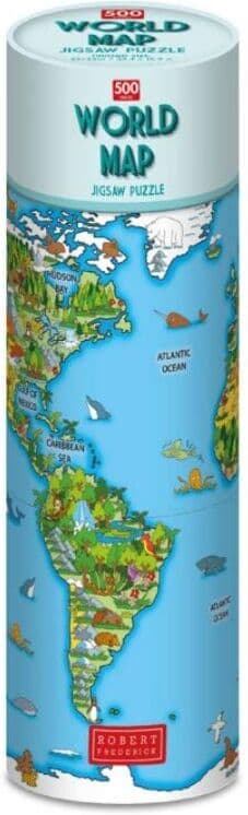 Puzzle (500 pièces) - World (en anglais)   Robert Frederick
