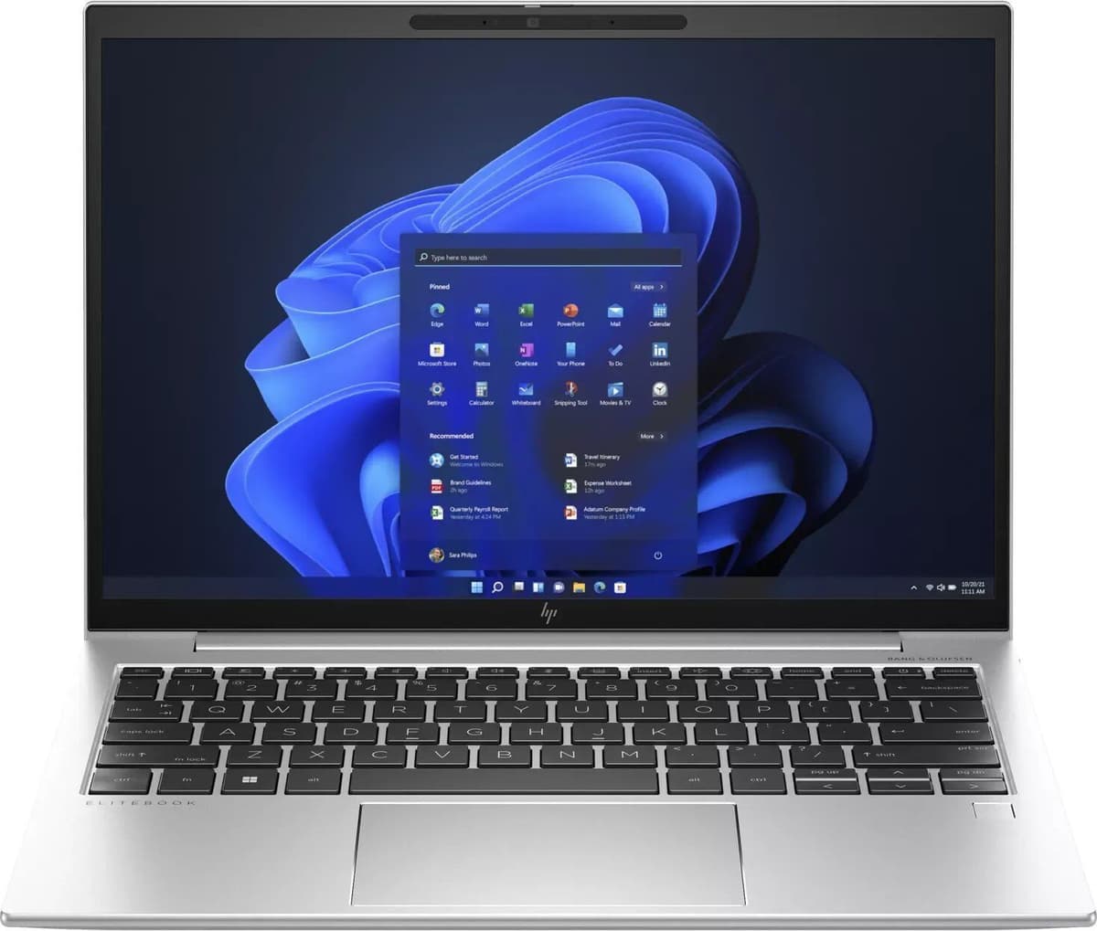 HP EliteBook 830 G10   i5-1335U   13.3"   16 GB   256 GB SSD   Bakgrundsbelyst tangentbord   Win 11 Pro   DE