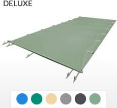 Piscine Italia Copertura barre 4 stagioni DELUXE 580gmq-piscina RETTANGOLARE 10x4m