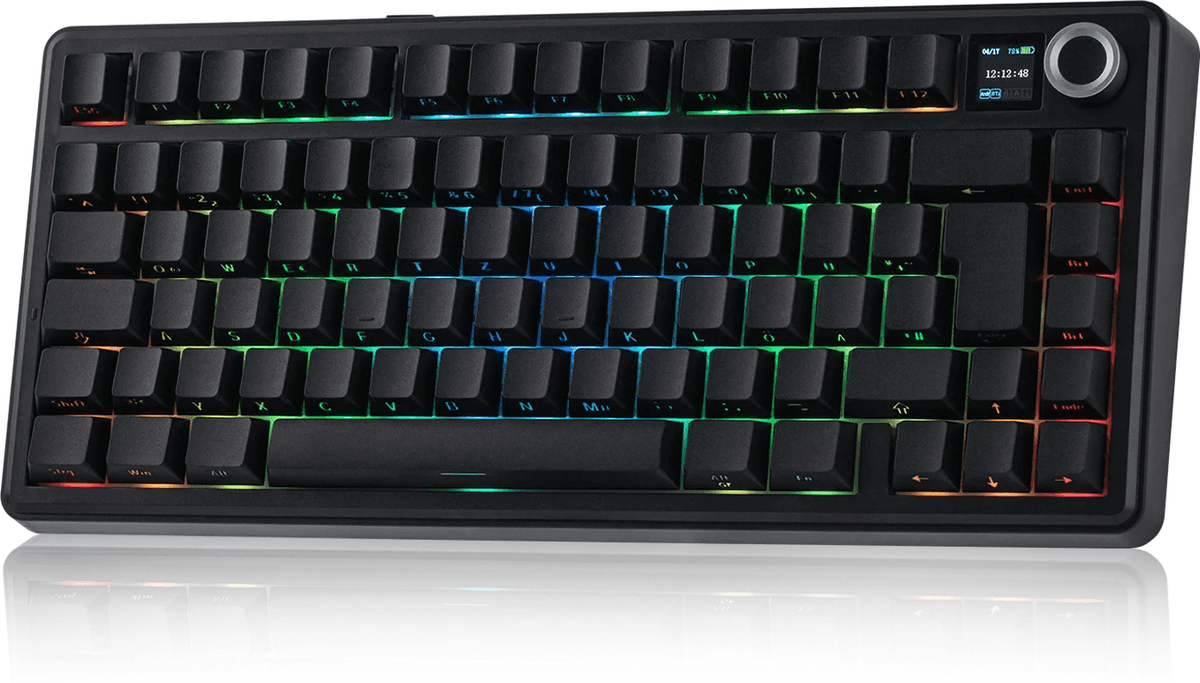 ISO-DE EPOMAKER X AULA F75 MAX 75% German QWERTZ Layout Tri-mode Wireless Mechanical Gaming Keyboard For WIN/Mac/PC